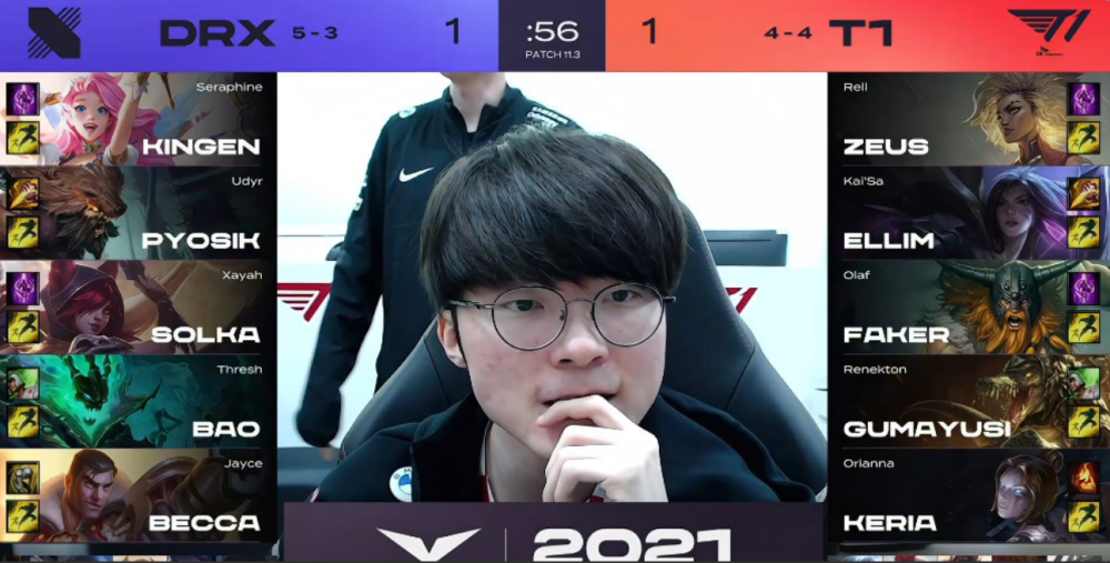 DRX2翻盘BRO，Faker统治全场